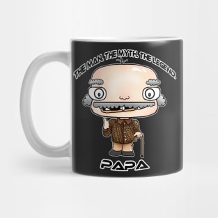 Papa The Man The Myth The Legend Mug